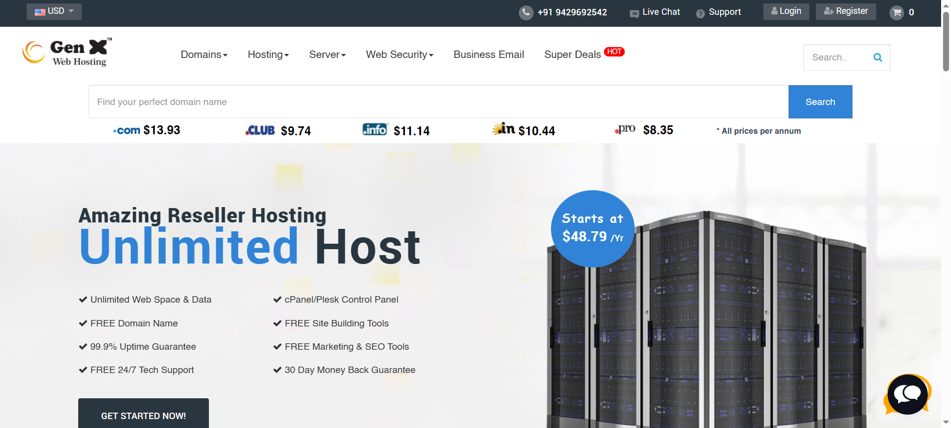 Gen X Web Hosting