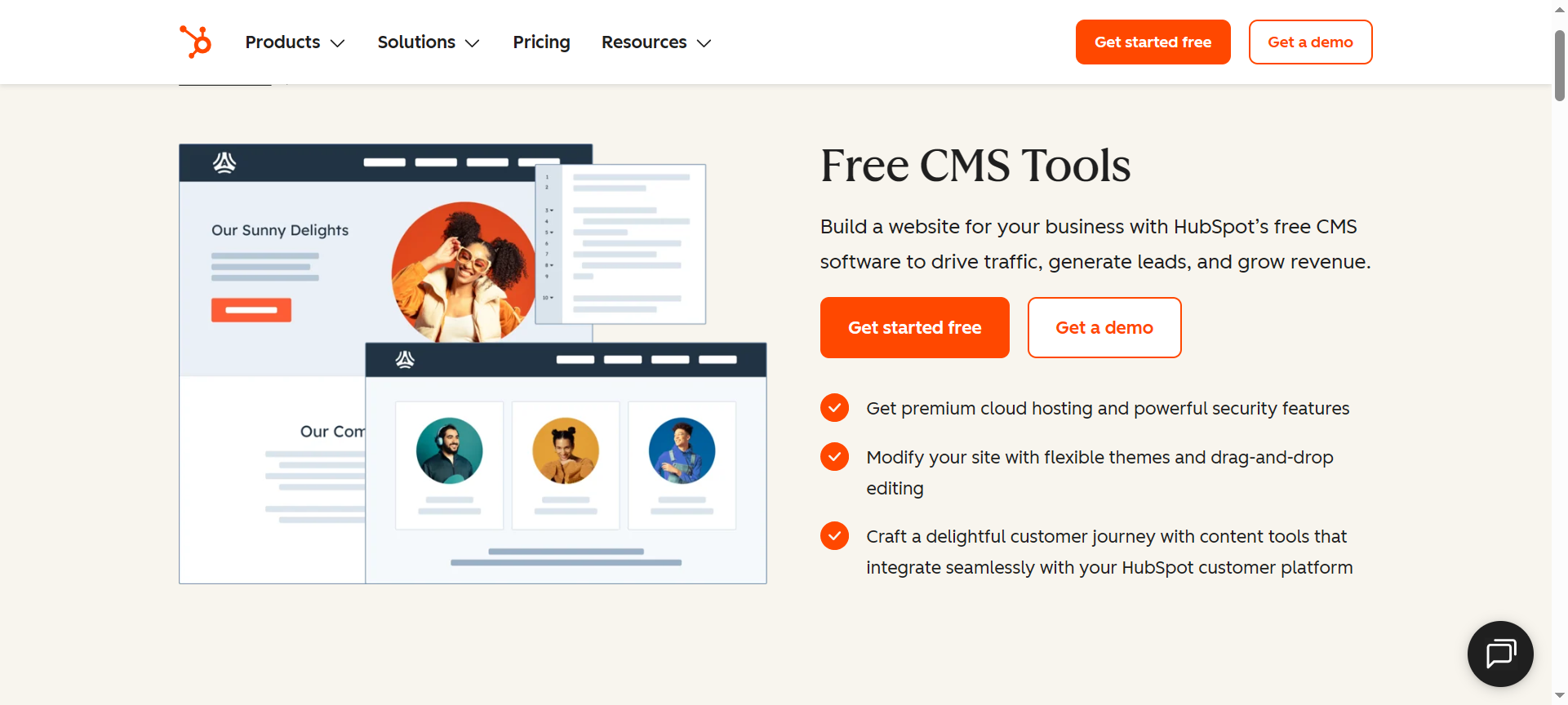 HubSpot CMS
